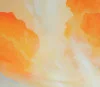 Detail 4 zu Lichteinblendungen – Acryl auf Holztafel mit dem Thema vorwiegend Wolken.