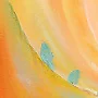 Detail 2 zu Lichtenergie – Ölbild auf Leinwand mit dem Thema Höhlen und Schluchten.