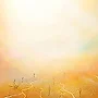 Detail 1 zu Lichtnebel – Acryl auf Holztafel mit dem Thema Höhlen und Schluchten.