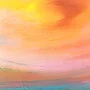 Detail 4 zu Lichtwelt – Ölbild auf Leinwand mit dem Thema weite Landschaften.