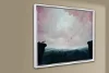 Detail 5 zu Light Seeing Tour – Acryl auf Holztafel mit dem Thema vorwiegend Wolken.