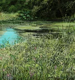 Detail 3 zu Minteret Garden 2 – Ölbild auf Leinwand mit dem Thema Parkanlagen und Gärten.