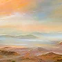 Detail 4 zu Schauspiel – Ölbild auf Leinwand mit dem Thema vorwiegend Wolken.