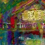Detail 1 zu Seehaus – Ölbild auf Leinwand mit dem Thema .