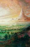 Detail 2 zu Seitenlicht – Ölbild auf Leinwand mit dem Thema weite Landschaften.