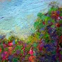 Detail 1 zu Sommerabend – Ölbild auf Leinwand mit dem Thema .