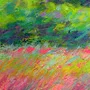 Detail 2 zu Sommernachmittag – Ölbild auf Leinwand mit dem Thema .
