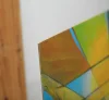 Detail 11 zu Sonnenfarben – Acryl auf Holztafel mit dem Thema zentrale Sonne.