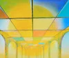 Detail 7 zu Sonnenfarben – Acryl auf Holztafel mit dem Thema zentrale Sonne.