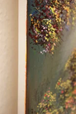 Detail 7 zu Sonnenfenster – Ölbild auf Leinwand mit dem Thema zentrale Sonne.