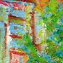 Detail 2 zu Stadtbrücke – Ölbild auf Leinwand mit dem Thema .