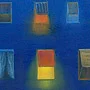 Detail 3 zu Stadtmeer – Ölbild auf Leinwand mit dem Thema Meer oder See.