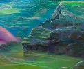 Detail 4 zu Tiefschlaf – Ölbild auf Leinwand mit dem Thema Mensch.