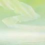 Detail 4 zu Überwindung – Acryl auf Holztafel mit dem Thema Meer oder See.
