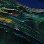 Detail 3 zu Veränderung – Ölbild auf Leinwand mit dem Thema Meer oder See.