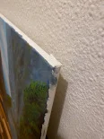 Detail 11 zu Wassertal – Ölbild auf Leinwand mit dem Thema Höhlen und Schluchten.