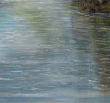 Detail 7 zu Wassertal – Ölbild auf Leinwand mit dem Thema Höhlen und Schluchten.
