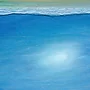 Detail 4 zu Wasservögel – Ölbild auf Leinwand mit dem Thema Meer oder See.