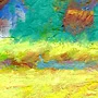 Detail 5 zu Wolken ueber Dorf – Ölbild auf Leinwand mit dem Thema .