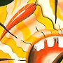 Detail 1 zu Der letzte Schrei – Ölbild auf Leinwand mit dem Thema .
