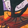 Detail 5 zu Fluß im Unterbewusstsein – Ölbild auf Leinwand mit dem Thema .