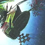 Detail 2 zu Interplanetarisches Verkehrsmittel – Ölbild auf Leinwand mit dem Thema Universum / Kosmos.