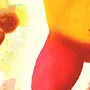 Detail 4 zu Mann im Kind – Ölbild auf Leinwand mit dem Thema .