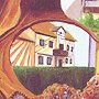 Detail 3 zu Ozeanstadt – Ölbild auf Leinwand mit dem Thema .