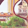 Detail 4 zu Ozeanstadt – Ölbild auf Leinwand mit dem Thema .