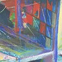 Detail 4 zu Schwebendes Kreuz – Ölbild auf Leinwand mit dem Thema .