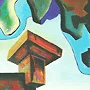 Detail 5 zu Tiefe Wolken – Ölbild auf Leinwand mit dem Thema .
