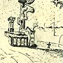 Detail 2 zu Das Gefäß – Mischtechnik auf Papier mit dem Thema .