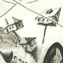 Detail 1 zu Umzug – Mischtechnik auf Papier mit dem Thema .
