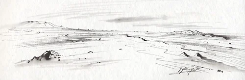 Z-411-05 – Aquarell auf Papier mit dem Thema .