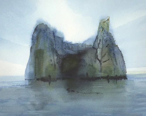 Z-412-05 – Aquarell auf Papier mit dem Thema .
