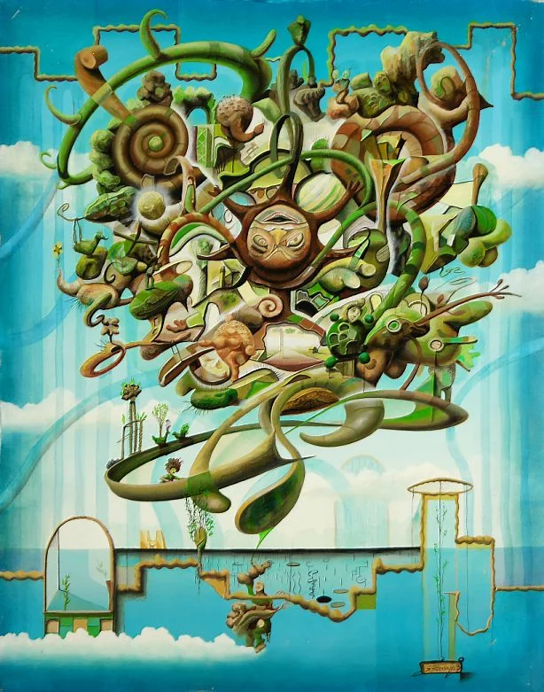 Grünlicher Planet