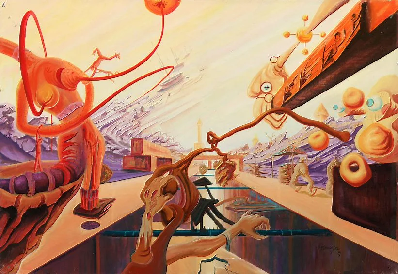 Surrealer Weg